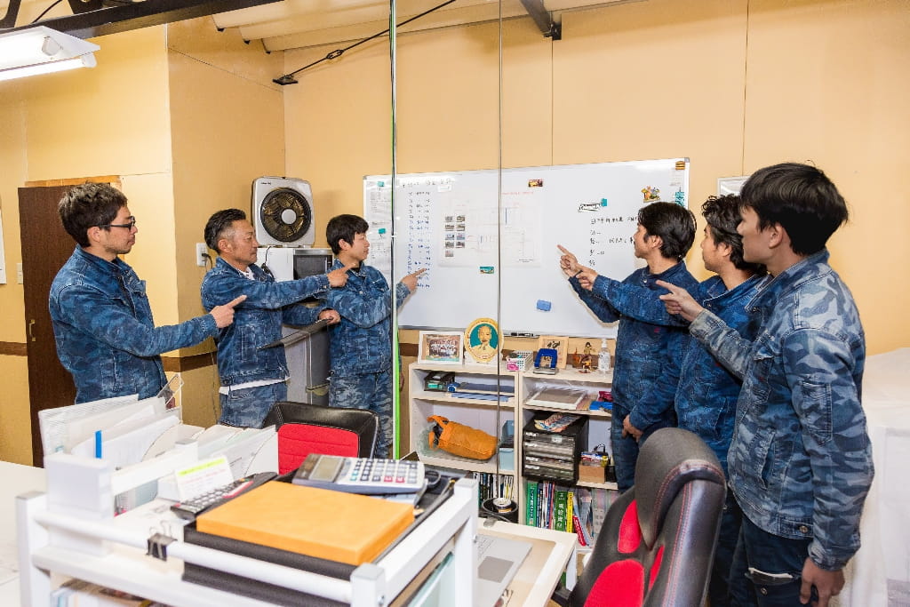 朝礼・KY活動・チームミーティング(TBM)